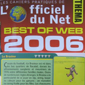 Article dans l'Officiel du Net, hors série 2006