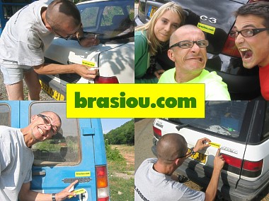 votre voiture aux couleurs du Brasiou !